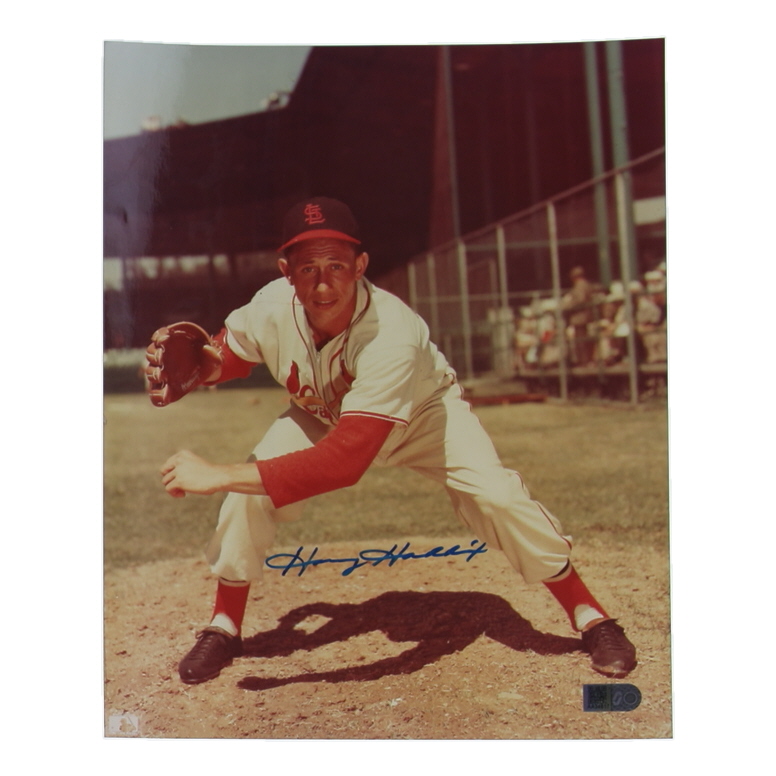 Harvey Haddix signed Cardinals 8x10 Photo (AIV) at PristineAuction.com Harvey Haddix signed Cardinals 8x10 Photo (AIV) at PristineAuction.com