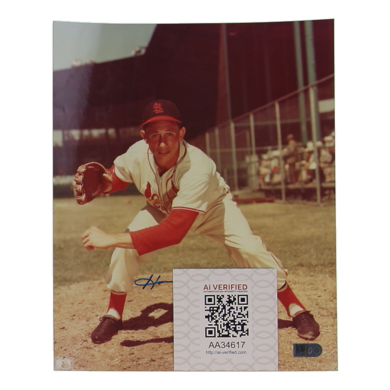 Harvey Haddix signed Cardinals 8x10 Photo (AIV) at PristineAuction.com Harvey Haddix signed Cardinals 8x10 Photo (AIV) at PristineAuction.com