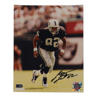 James Jett Signed Raiders 8x10 Photo (AIV) at PristineAuction.com