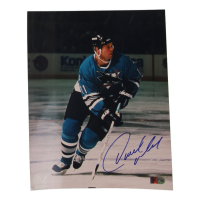Owen Nolan Signed Sharks 8x10 Photo (AIV) at PristineAuction.com
