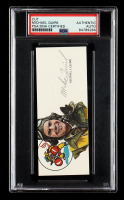 Michael J. Quirk Signed Cut With Portrait Art (PSA) at PristineAuction.com
