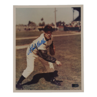 Bob Feller Signed Indians 8x10 Photo (AIV) at PristineAuction.com