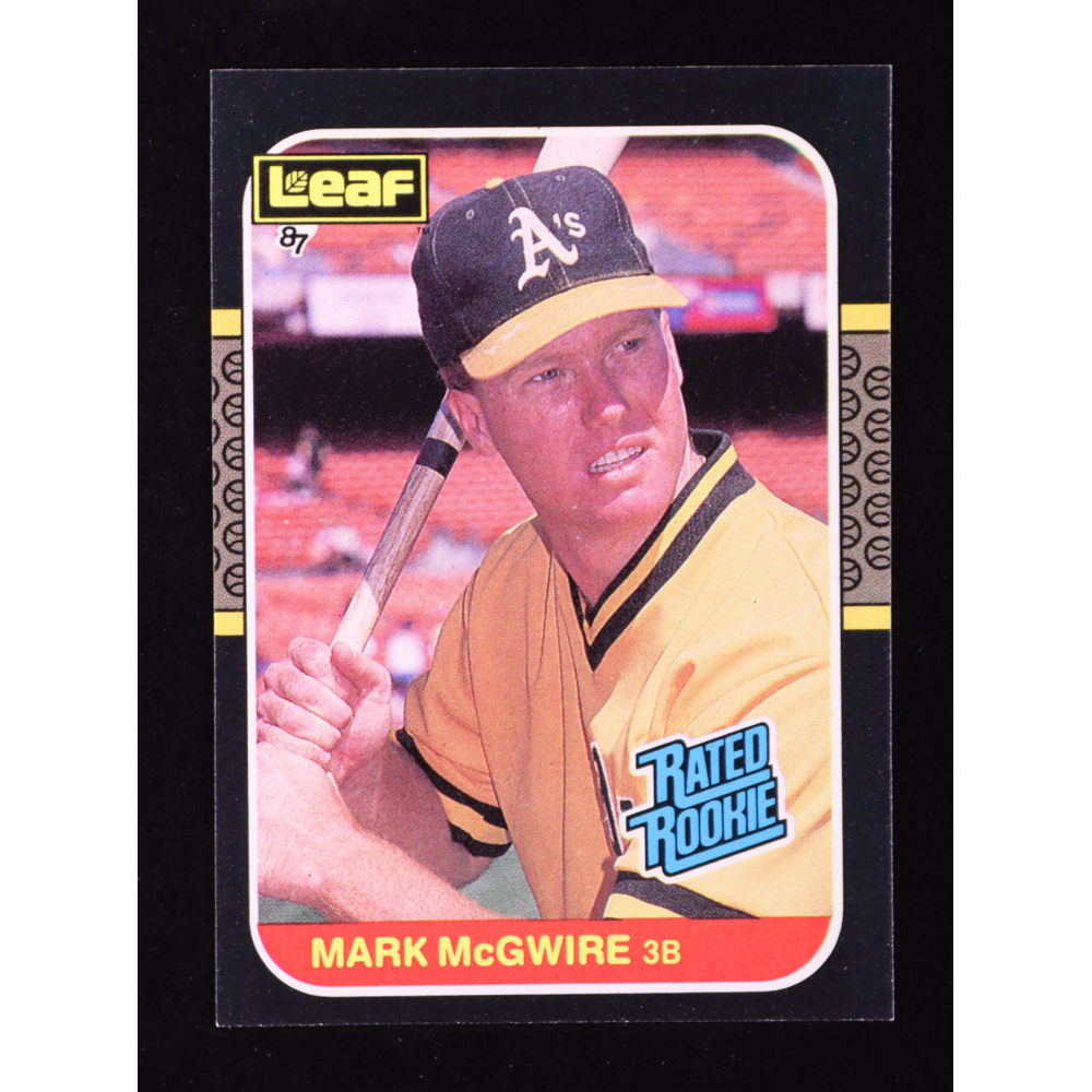 Mark McGwire 1987 Leaf/Donruss #46 RR RC at PristineAuction.com
