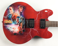 Michael J. Fox Signed "Back To The Future" Custom Electric Guitar (AutographCOA) at PristineAuction.com