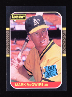 Mark McGwire 1987 Leaf/Donruss #46 RR RC at PristineAuction.com