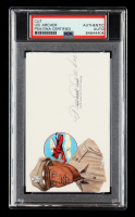 Lee Archer Signed Cut With Portrait Art (PSA) at PristineAuction.com