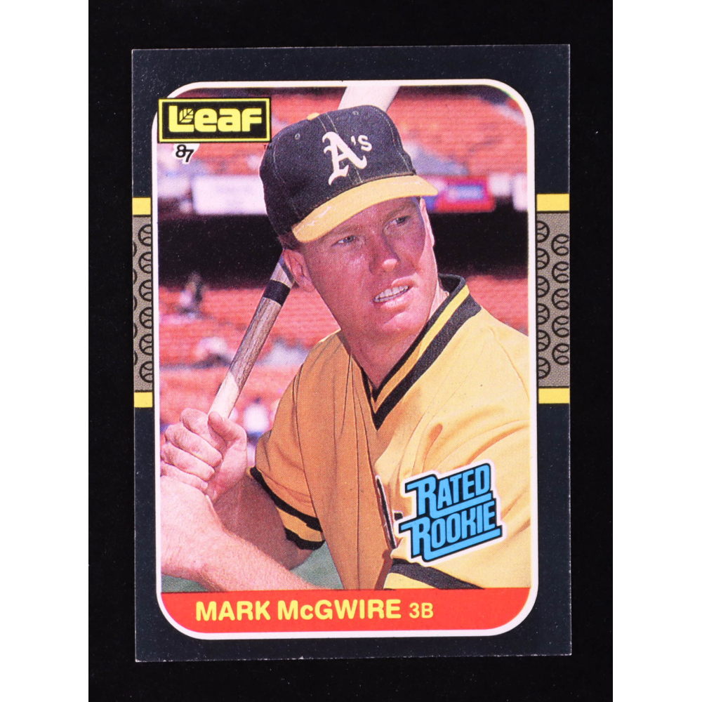 Mark McGwire 1987 Leaf/Donruss #46 RR RC at PristineAuction.com