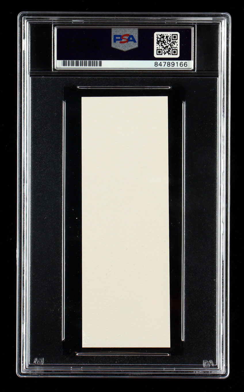 Kenneth Walsh Signed Cut With Portrait Art (PSA) at PristineAuction.com Kenneth Walsh Signed Cut With Portrait Art (PSA) at PristineAuction.com