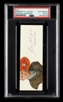 Kenneth Walsh Signed Cut With Portrait Art (PSA) at PristineAuction.com