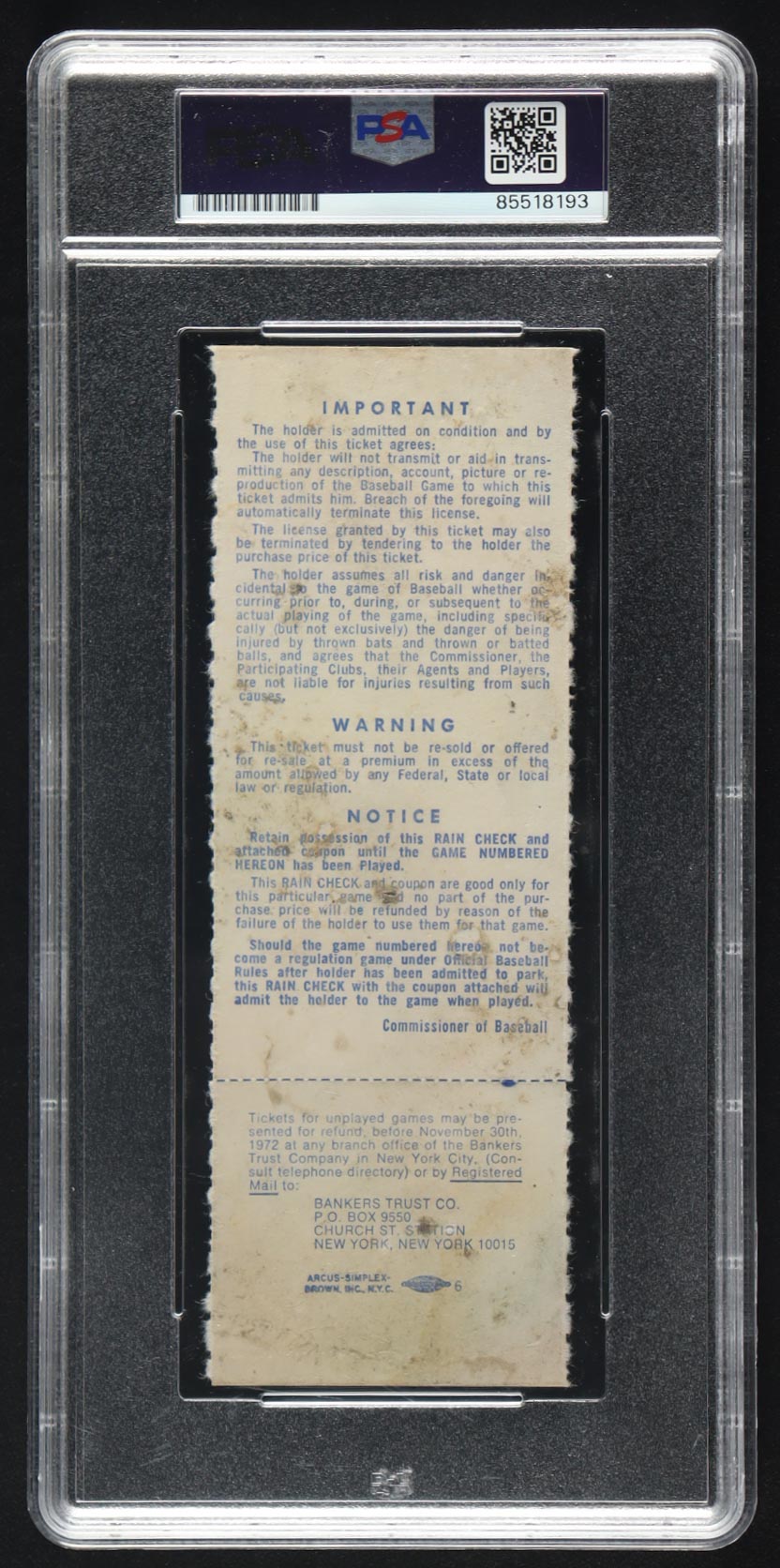 Reggie Jackson Signed 1972 Original World Series Game Ticket (PSA Auto 10) at PristineAuction.com Reggie Jackson Signed 1972 Original World Series Game Ticket (PSA Auto 10) at PristineAuction.com