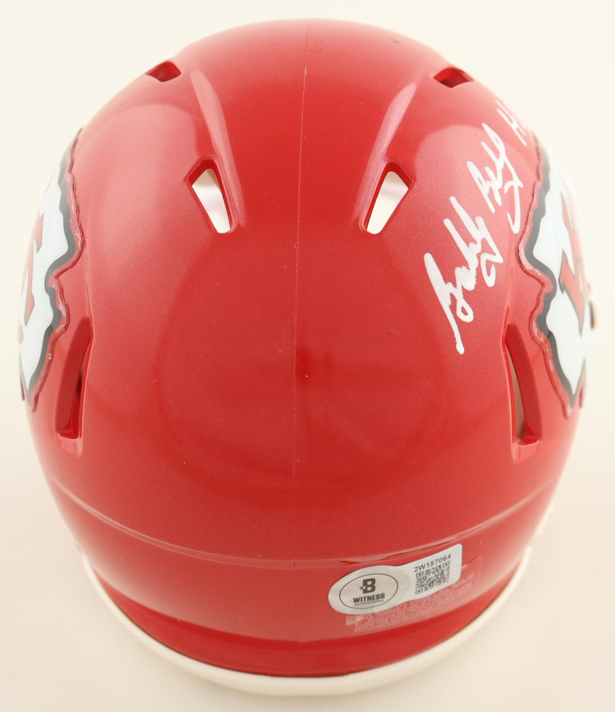 Bobby Bell Signed Chiefs Speed Mini Helmet Inscribed "HOF 83" (Beckett) at PristineAuction.com Bobby Bell Signed Chiefs Speed Mini Helmet Inscribed "HOF 83" (Beckett) at PristineAuction.com