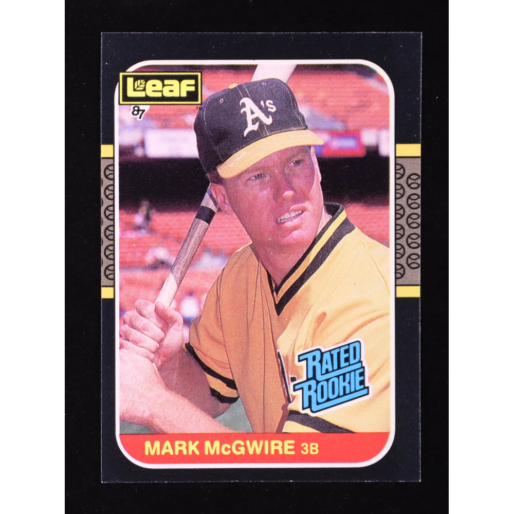 Mark McGwire 1987 Leaf/Donruss #46 RR RC at PristineAuction.com