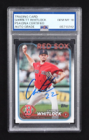 Garrett Whitlock Signed 2024 Topps Series Two #477 (PSA | Autograph Graded PSA 10) at PristineAuction.com