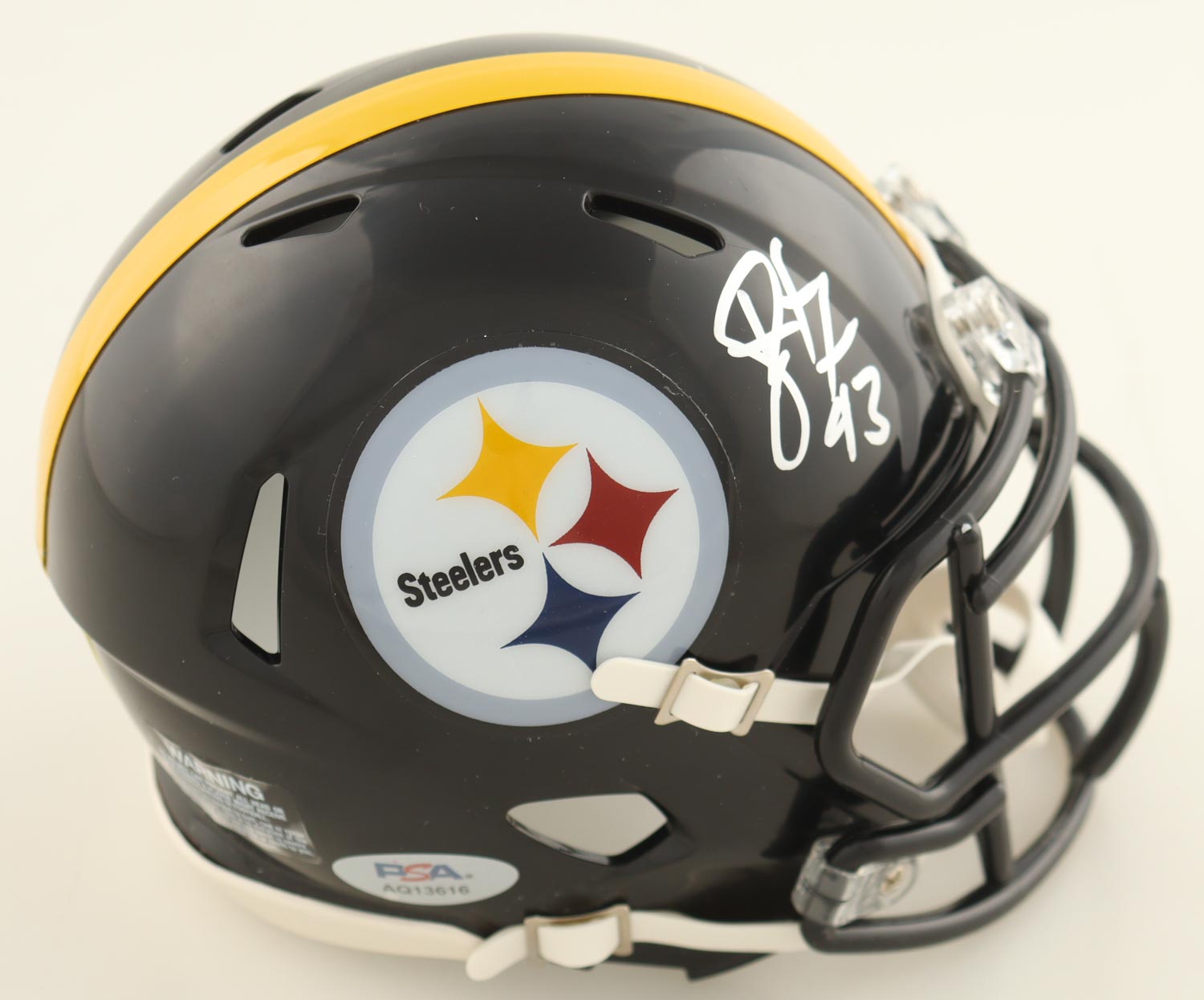 Troy Polamalu Signed Steelers Speed Mini Helmet (PSA) at PristineAuction.com Troy Polamalu Signed Steelers Speed Mini Helmet (PSA) at PristineAuction.com