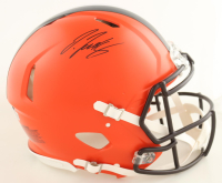 Jerry Jeudy Signed Browns Full-Size Authentic Speed Helmet (Beckett) at PristineAuction.com
