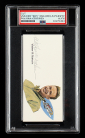 Walker "Bud" Mahurin Signed Cut With Portrait Art (PSA) at PristineAuction.com