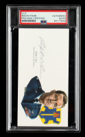 Ralph Parr Signed Cut With Portrait Art (PSA) at PristineAuction.com