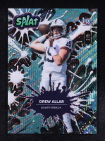 Drew Allar 2025 Wild Card Splat Background 5 Teal Wave #SBTEA05-DA #2/5 RC at PristineAuction.com