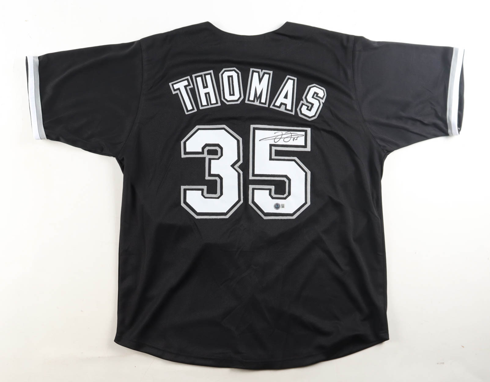 Frank Thomas Signed Jersey (Beckett) at PristineAuction.com Frank Thomas Signed Jersey (Beckett) at PristineAuction.com