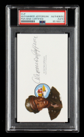 Alexander Jefferson Signed Cut With Portrait Art (PSA) at PristineAuction.com