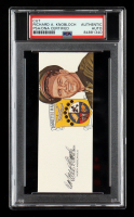 Richard A. Knobloch Signed Cut With Portrait Art (PSA) at PristineAuction.com