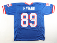 Mark Bavaro Signed Jersey Inscribed "SB XXI, XXV Champs!" (JSA) at PristineAuction.com