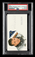 Robert M. White Signed Cut With Portrait Art (PSA) at PristineAuction.com