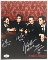 "Entourage" 8x10 Photo Signed by (4) with Adrian Grenier, Kevin Connolly, Kevin Dillon, & Jerry Ferrara with Character Name Inscriptions (JSA) at PristineAuction.com
