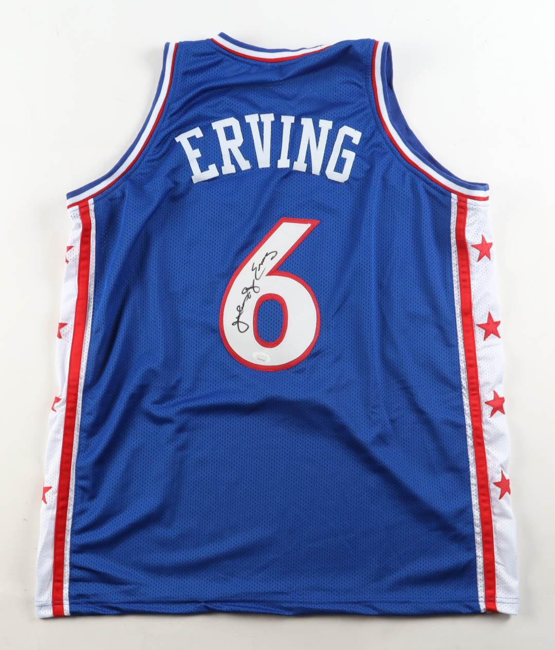 Julius "Dr. J" Erving Signed Jersey (JSA) at PristineAuction.com Julius "Dr. J" Erving Signed Jersey (JSA) at PristineAuction.com