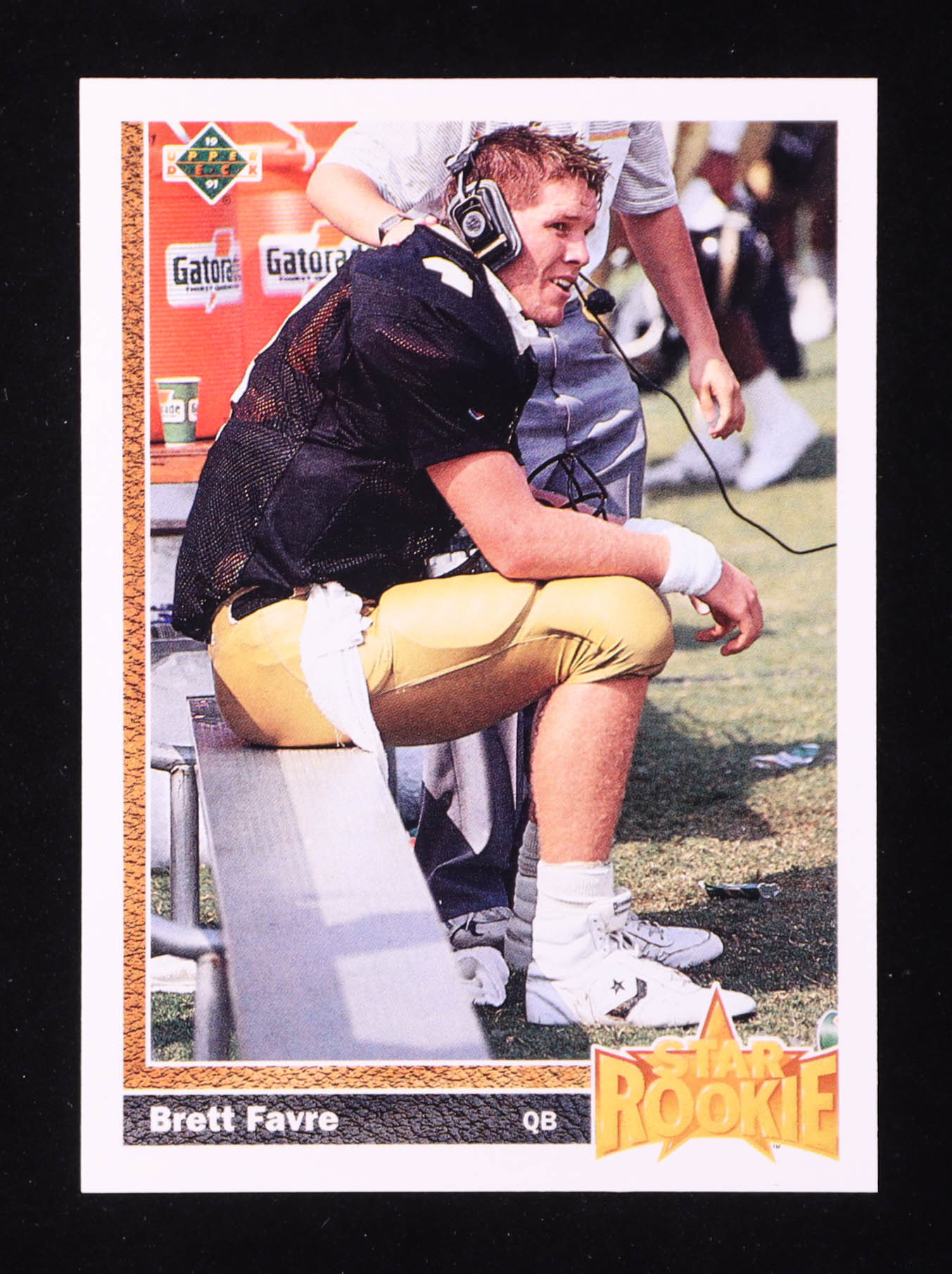 Brett Favre 1991 Upper Deck #13 RC at PristineAuction.com Brett Favre 1991 Upper Deck #13 RC at PristineAuction.com