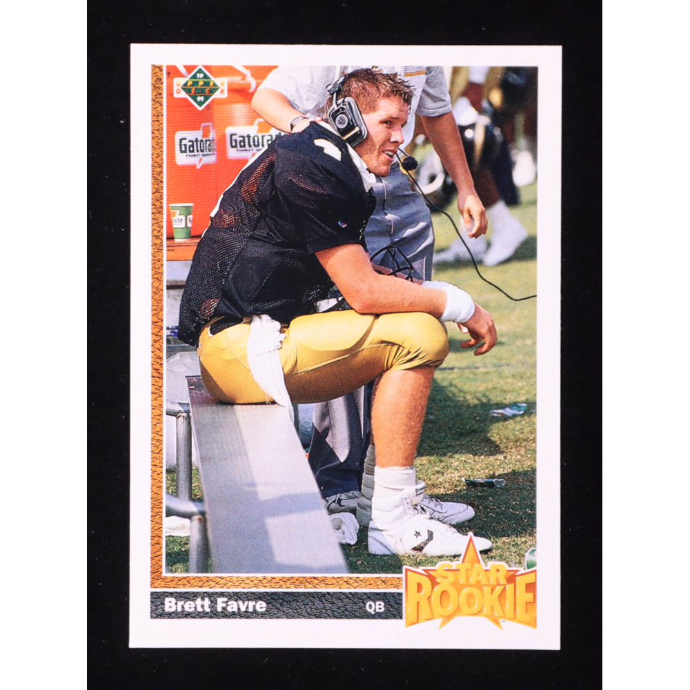 Brett Favre 1991 Upper Deck #13 RC at PristineAuction.com