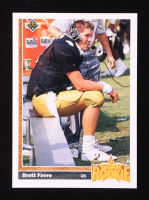 Brett Favre 1991 Upper Deck #13 RC at PristineAuction.com