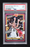 Caitlin Clark 2024 Donruss Caitlin Clark Collection Highlights Pink #H-6 RC #49/50 (PSA 9) at PristineAuction.com