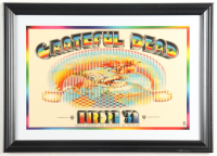 1972 "Grateful Dead" Europe Tour Custom Framed Poster at PristineAuction.com