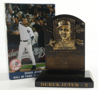 Derek Jeter Bronze Hall of Fame Replica Plaque at PristineAuction.com