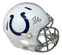 Darius Leonard Signed Colts Full-Size Speed Helmet (Fanatics) at PristineAuction.com