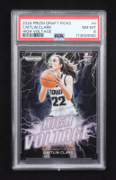 Caitlin Clark 2024 Panini Prizm Draft Picks High Voltage #4 RC (PSA 8) at PristineAuction.com