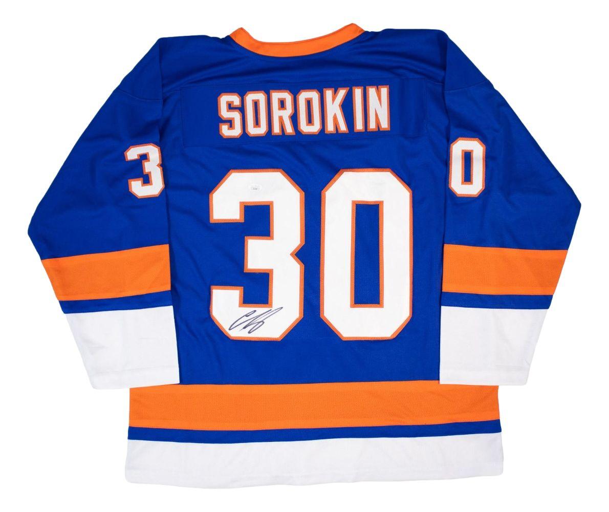 Ilya Sorokin Signed Jersey (JSA) at PristineAuction.com Ilya Sorokin Signed Jersey (JSA) at PristineAuction.com
