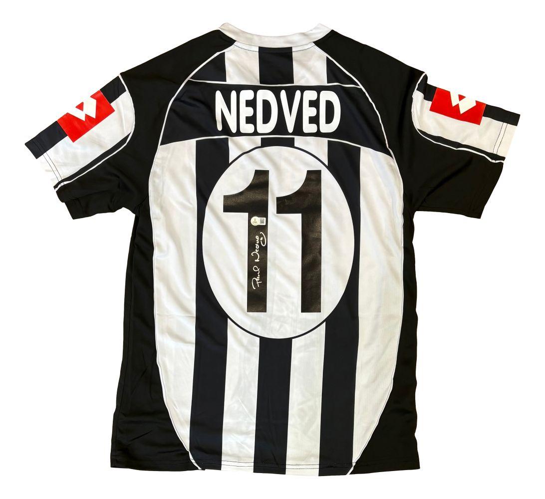 Pavel Nedved Signed Juventus Umbro Authentic Jersey (Beckett) at PristineAuction.com Pavel Nedved Signed Juventus Umbro Authentic Jersey (Beckett) at PristineAuction.com