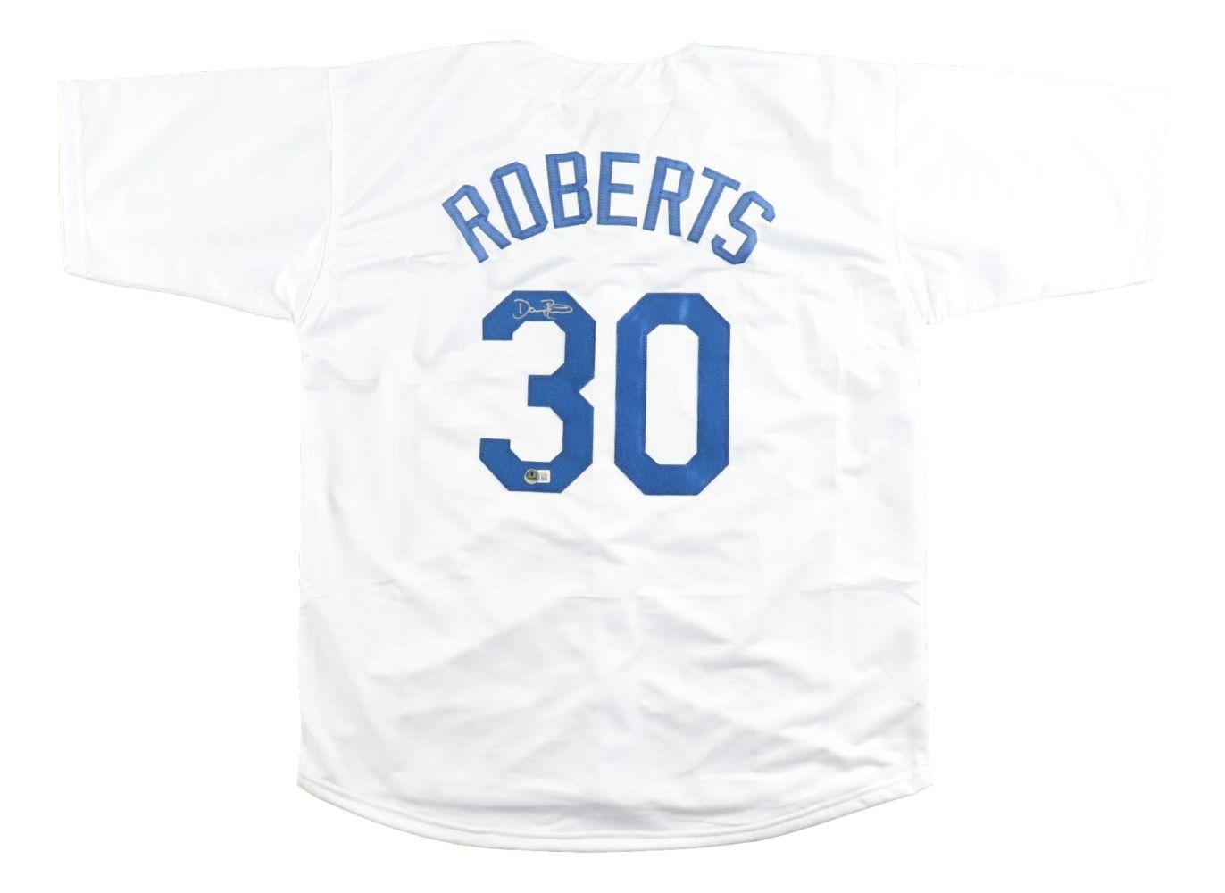 Dave Roberts Signed Jersey (Beckett) at PristineAuction.com Dave Roberts Signed Jersey (Beckett) at PristineAuction.com