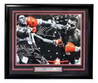 Mike Tyson Signed Custom Framed Photo Display (JSA & Tyson) at PristineAuction.com
