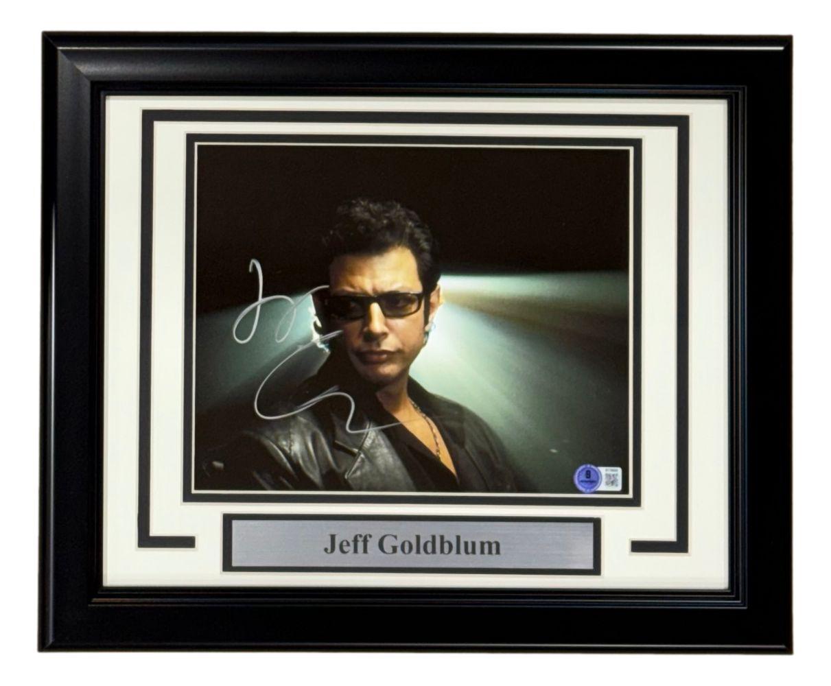 Jeff Goldblum Signed "Jurassic Park" Custom Framed Photo (Beckett) at PristineAuction.com Jeff Goldblum Signed "Jurassic Park" Custom Framed Photo (Beckett) at PristineAuction.com