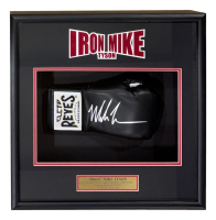Mike Tyson Signed Cleto Reyes Boxing Glove Shadowbox Display (JSA) at PristineAuction.com