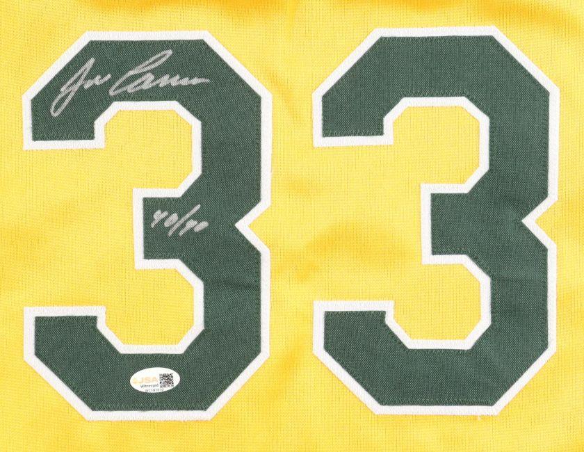 Jose Canseco Signed Jersey Inscribed "40/40" (JSA) at PristineAuction.com Jose Canseco Signed Jersey Inscribed "40/40" (JSA) at PristineAuction.com