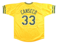 Jose Canseco Signed Jersey Inscribed "40/40" (JSA) at PristineAuction.com