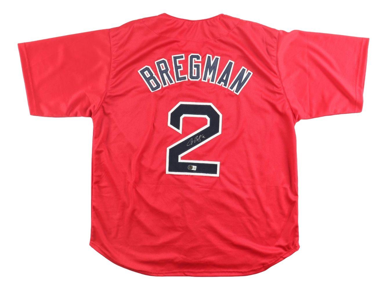 Alex Bregman Signed Jersey (Beckett) at PristineAuction.com Alex Bregman Signed Jersey (Beckett) at PristineAuction.com
