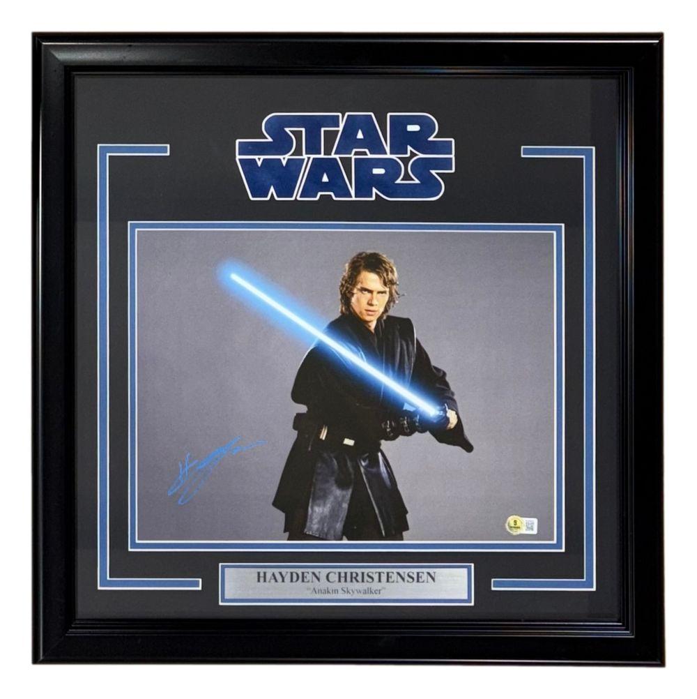 Hayden Christensen Signed "Star Wars" Custom Framed Photo (Beckett) at PristineAuction.com Hayden Christensen Signed "Star Wars" Custom Framed Photo (Beckett) at PristineAuction.com