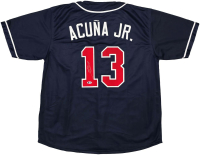 Ronald Acuna Jr. Signed Jersey (Beckett) at PristineAuction.com