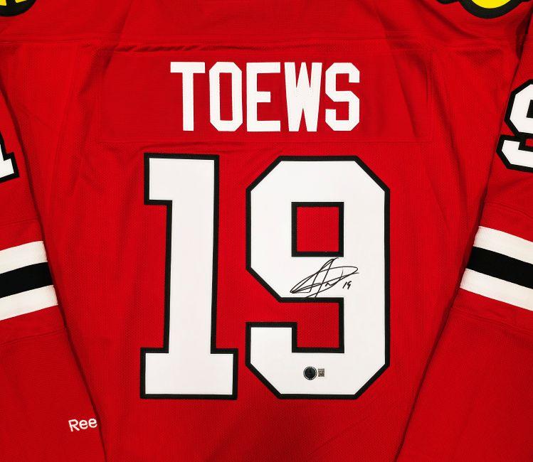 Jonathan Toews Signed Blackhawks Reebok Authentic Jersey (Beckett) at PristineAuction.com Jonathan Toews Signed Blackhawks Reebok Authentic Jersey (Beckett) at PristineAuction.com