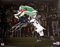 Saquon Barkley Signed Eagles 16x20 Photo (PSA) at PristineAuction.com